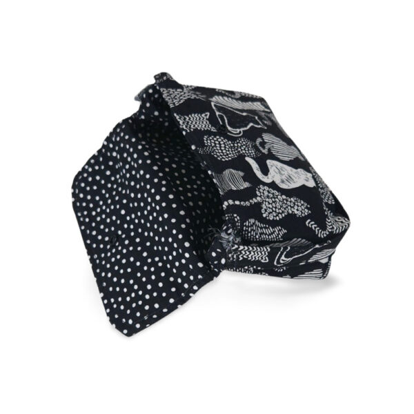 Meow-velous Style! Black Cat-Patterned Purse - Image 3