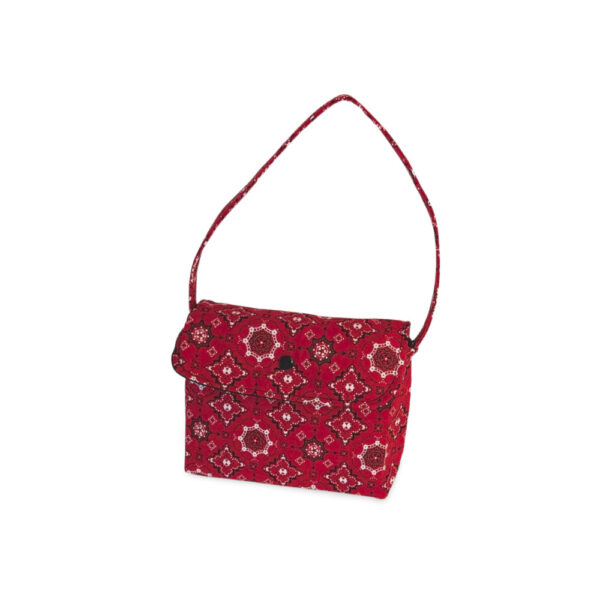 Classic Red Poppy Bandana Purse