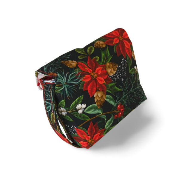 Holiday Bloom! Vintage Poinsettia Purse - Image 2