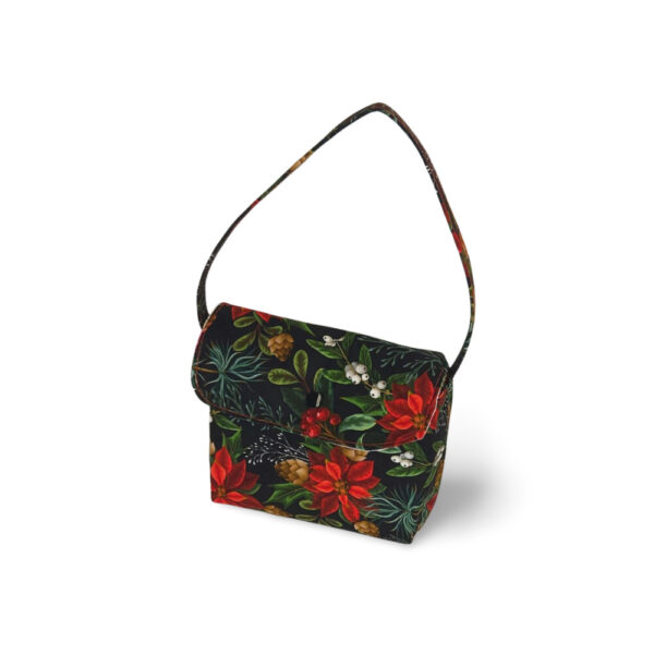 Holiday Bloom! Vintage Poinsettia Purse