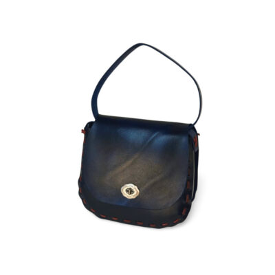 Rustic Tan Leather Satchel