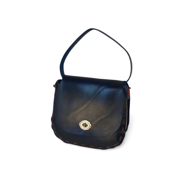 Rustic Tan Leather Satchel