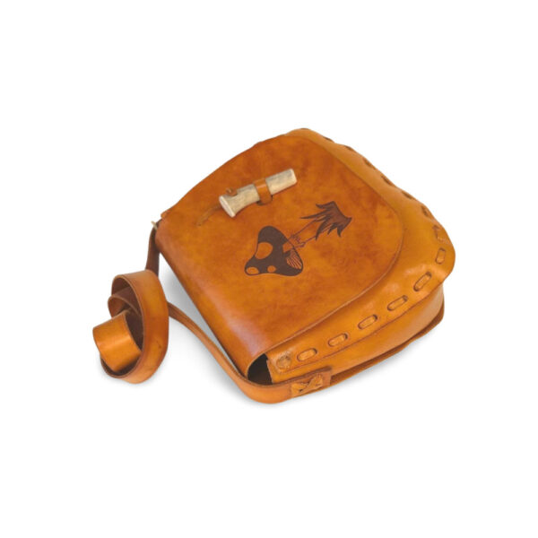 Whimsical Mushroom Satchel - Image 2